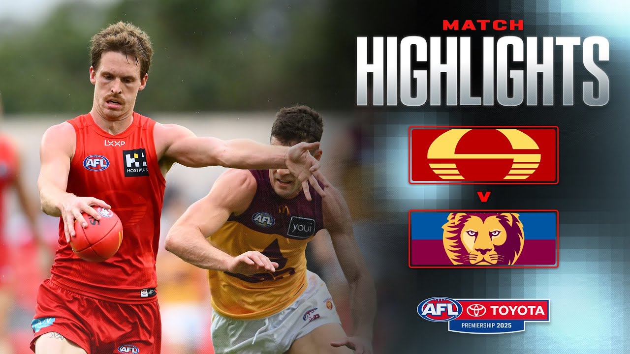 Gold Coast Suns v Brisbane Lions Highlights | Round 20, 2025 | AFL