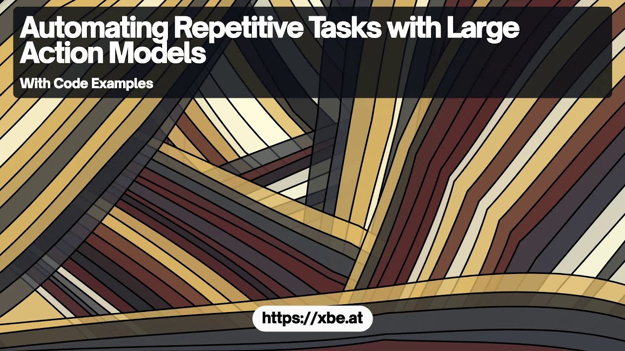 Automating Repetitive Tasks with Large Action Models