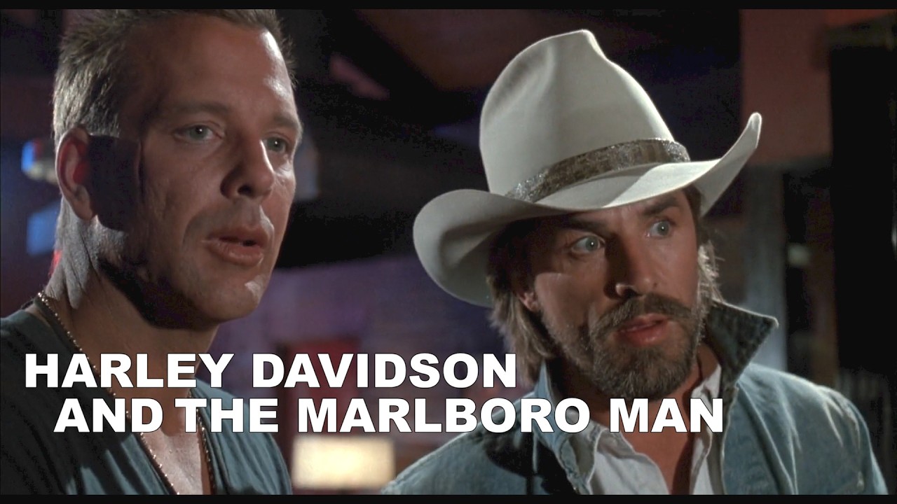 HARLEY DAVIDSON MARLBORO MAN (1991) ACTION TRIBUTE