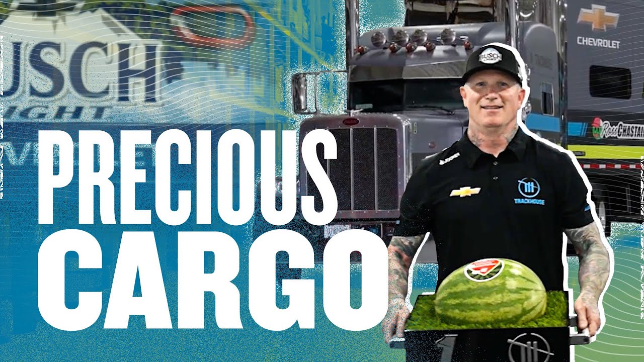 How Does Trackhouse Racing Prep Ross Chastain's Hauler? | NASCAR ASMR