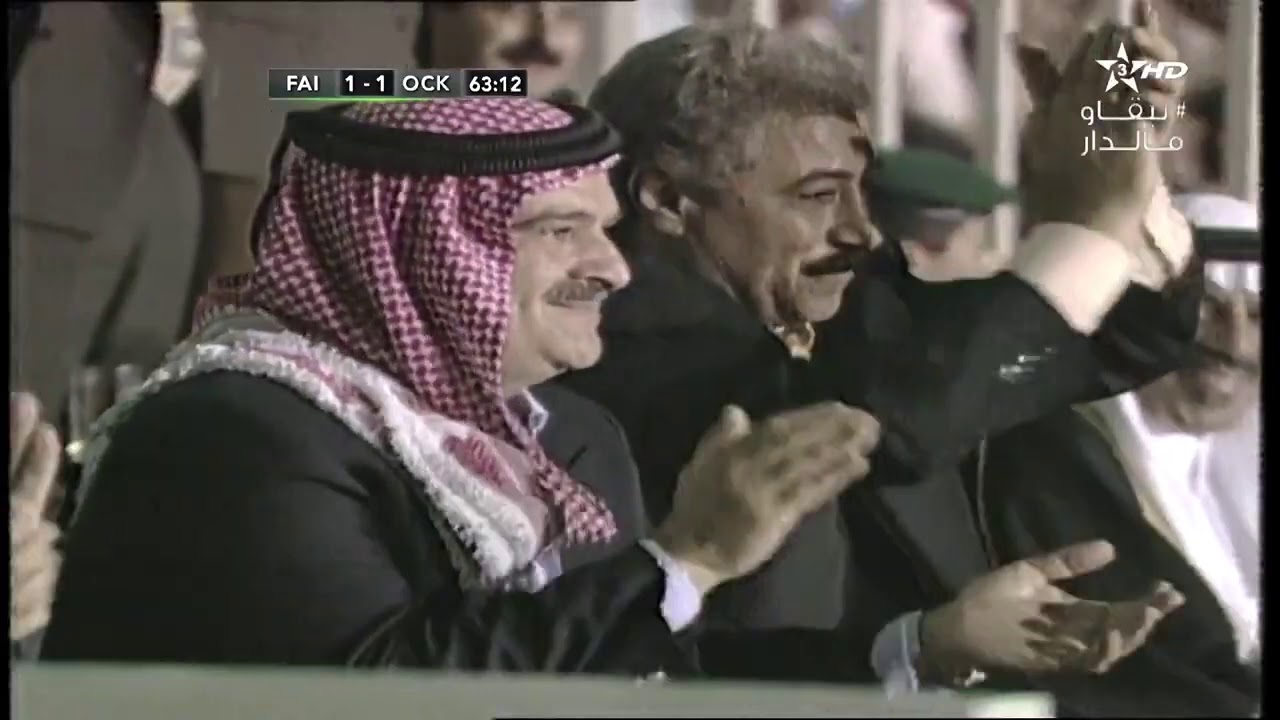 البطولة العربية 1996 : الفيصلي الاردني 1-3 أولمبيك خريبكة : أهداف عبد العزيز الزوين والعربي حبابي