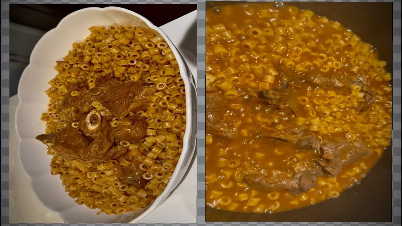 المبكبكة الليبية احلى مكرونة جارية لذيذة عالاخر 👌🏻🍝