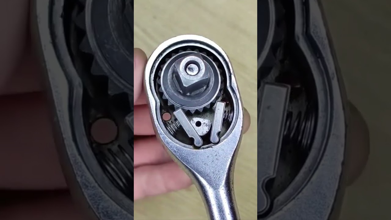 Ratchet Wrench inside working 🔧 change the direction of rotation #how it works ....