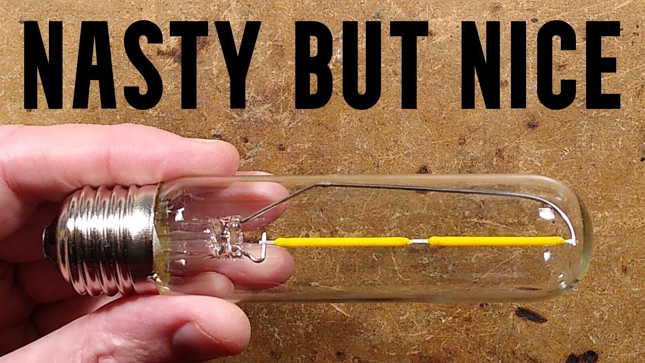 Very tacky eBay LED filament bulb