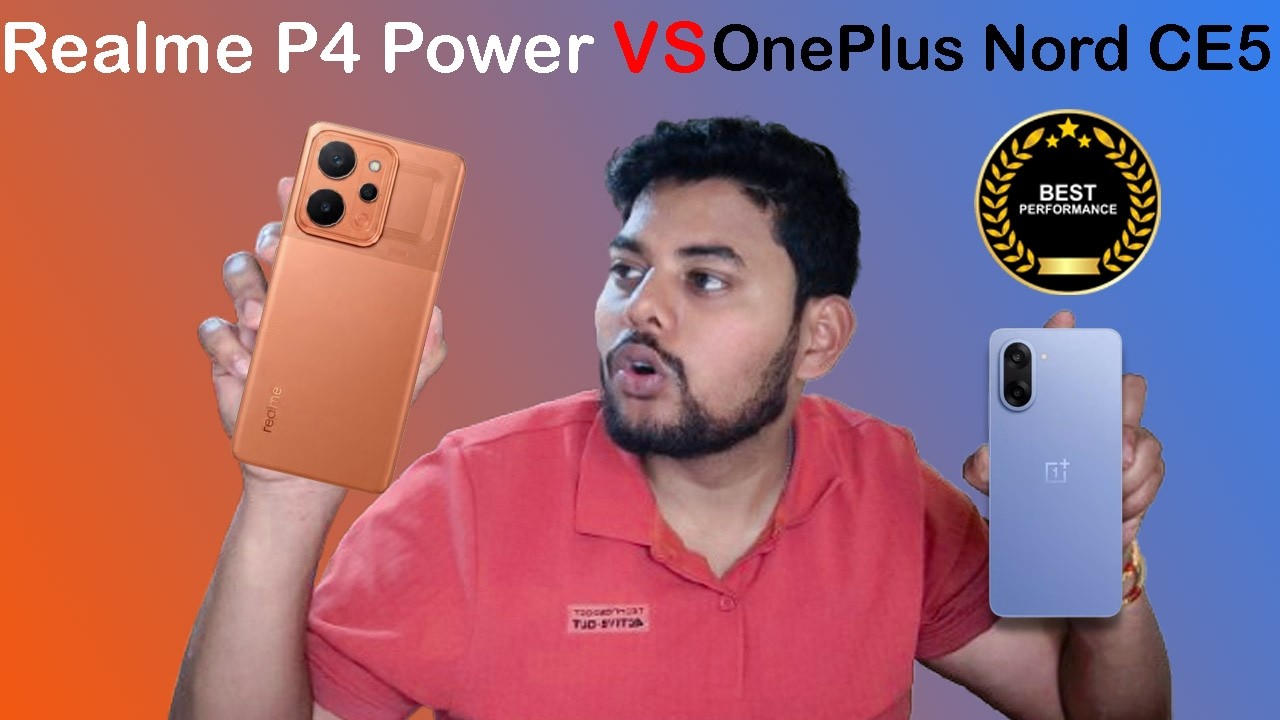 Detail comparision between Realme P4 power VS Oneplus Nord CE 5