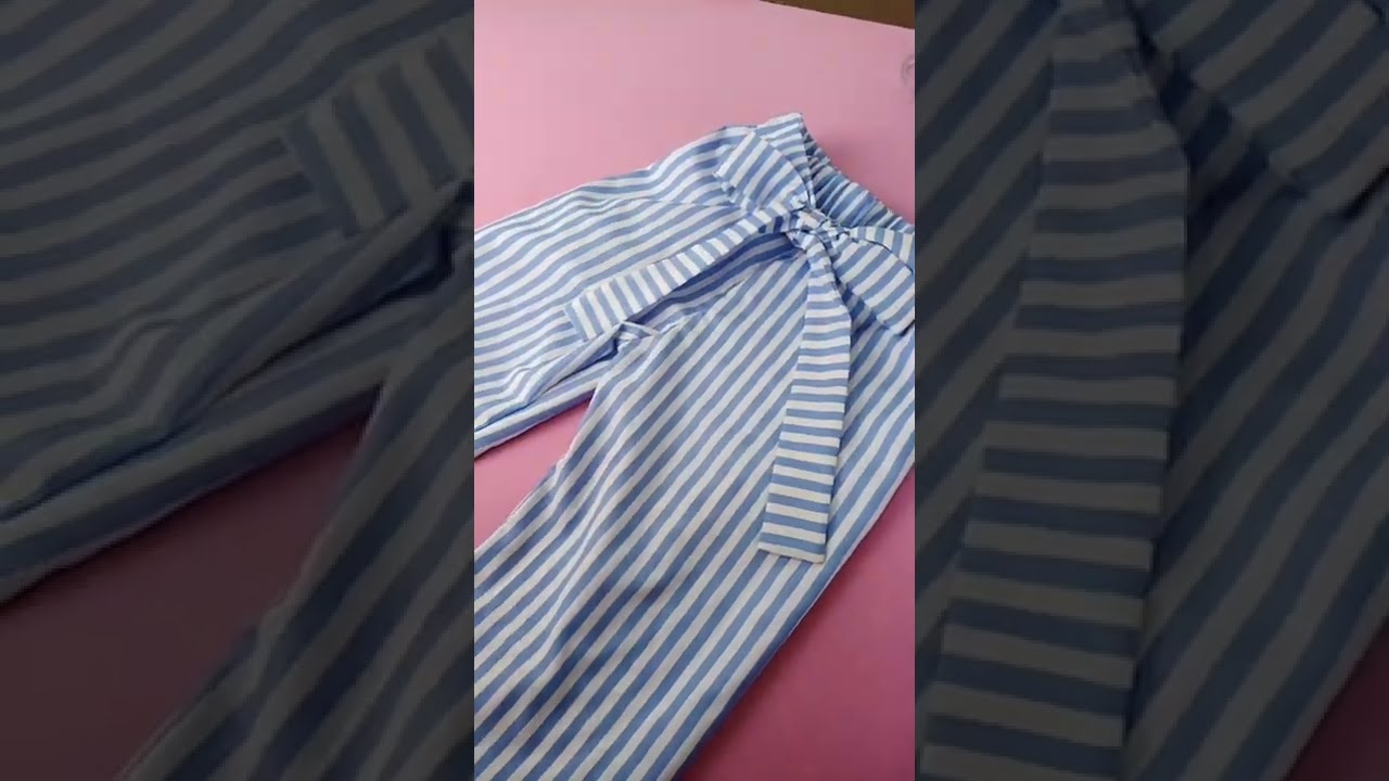 Tutorial Conjunto con pantal&oacute;n para ni&ntilde;as 💙💙💙💙💙