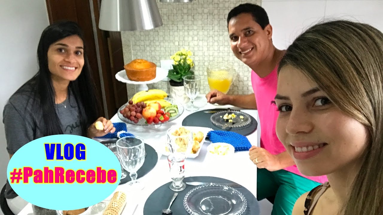 Vlog Pah Recebe: Cunhada - Café da manhã | Paloma Soares