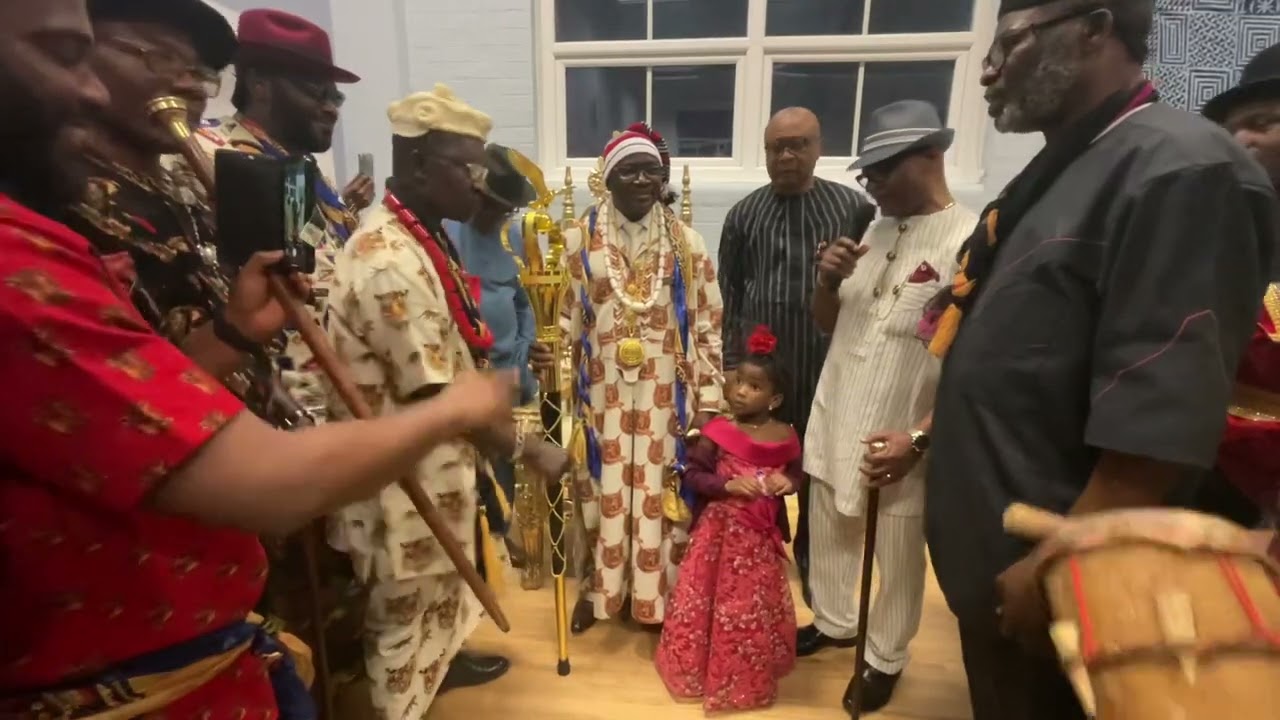 ABIRIBA CULTURE IN UK 🇬🇧 CROWNING EZE INYIMOKA & UMON