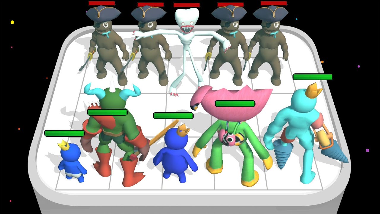 MERGE RAINBOW FRIEND RUN - Merge Monster, Merge Master (Part 02)
