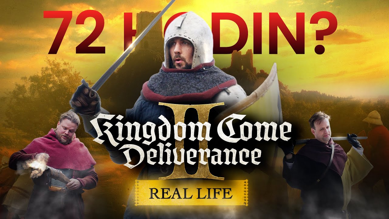 ZAŽIL JSEM SKUTEČNÝ STŘEDOVĚK!  72 Hodin v Kingdom Come: Deliverance 2 - Real Life