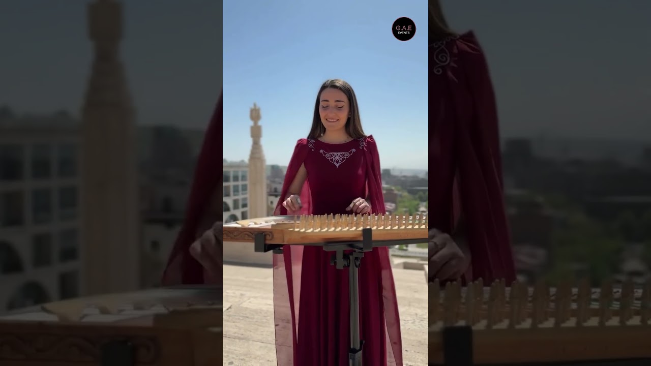SA - Duo Qanun Player - English - Shape Of You| G.A.E EVENTS | DUBAI