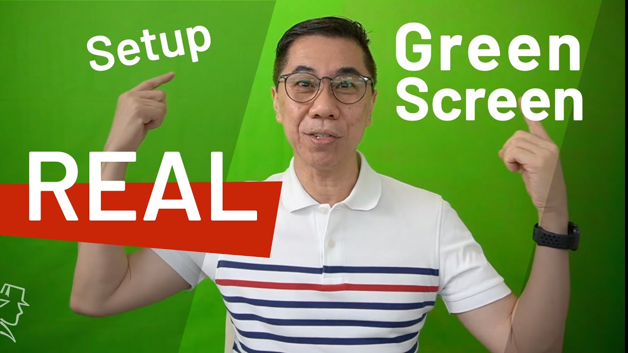 Green Screen Setup For Zoom, Training, YouTube, ATEM Mini Pro