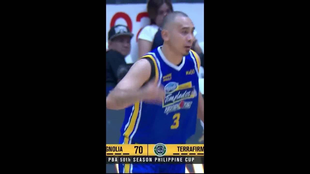Paul Lee HITS another four-pointer for Magnolia vs. Terrafirma | PBA Season 50 Philippine Cup