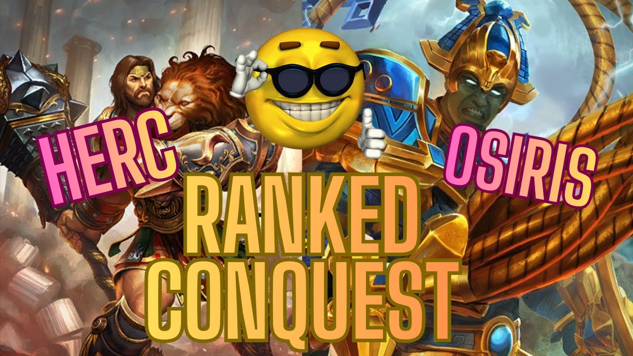 OSIRIS & HERCULES, DOBLE RANKED RAPIDITAS || SMITE 2 RANKED CONQUEST