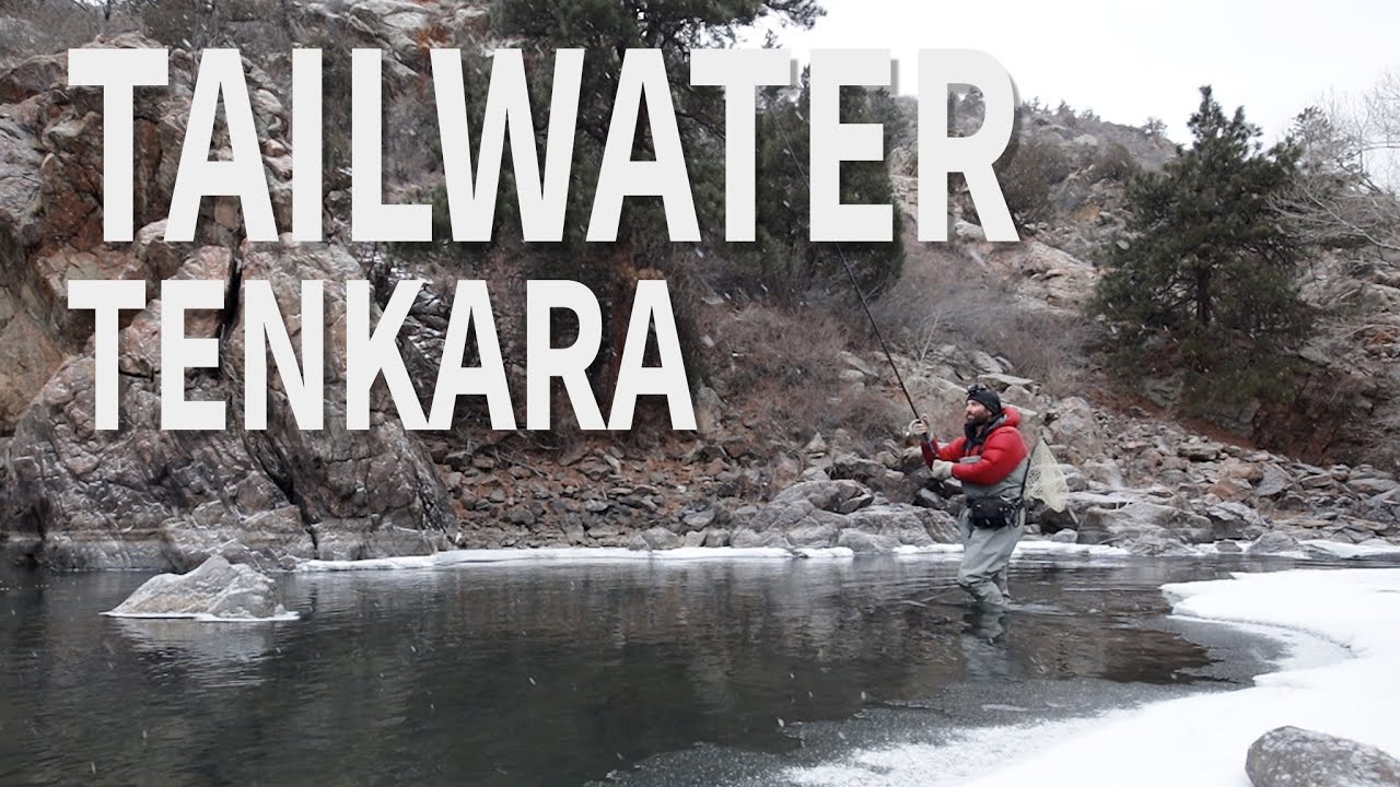 Winter Tailwater Tenkara Fishing, It's Extremely Effective!