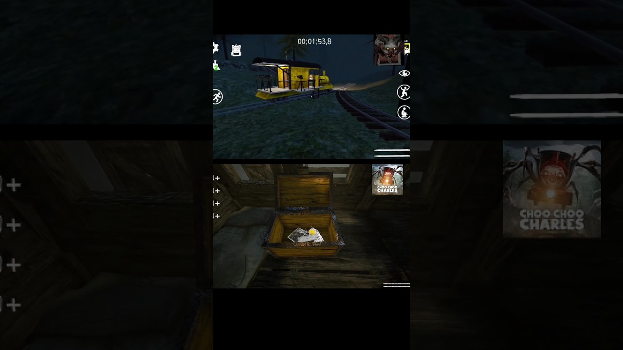 charles game v/s spider horror multiplayer crate box📦#shorts #choochoocharlesgame