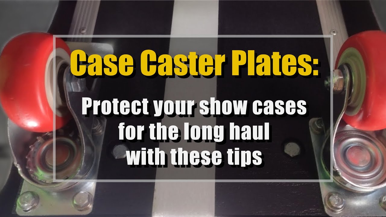 How Caster Plates Help Road Cases