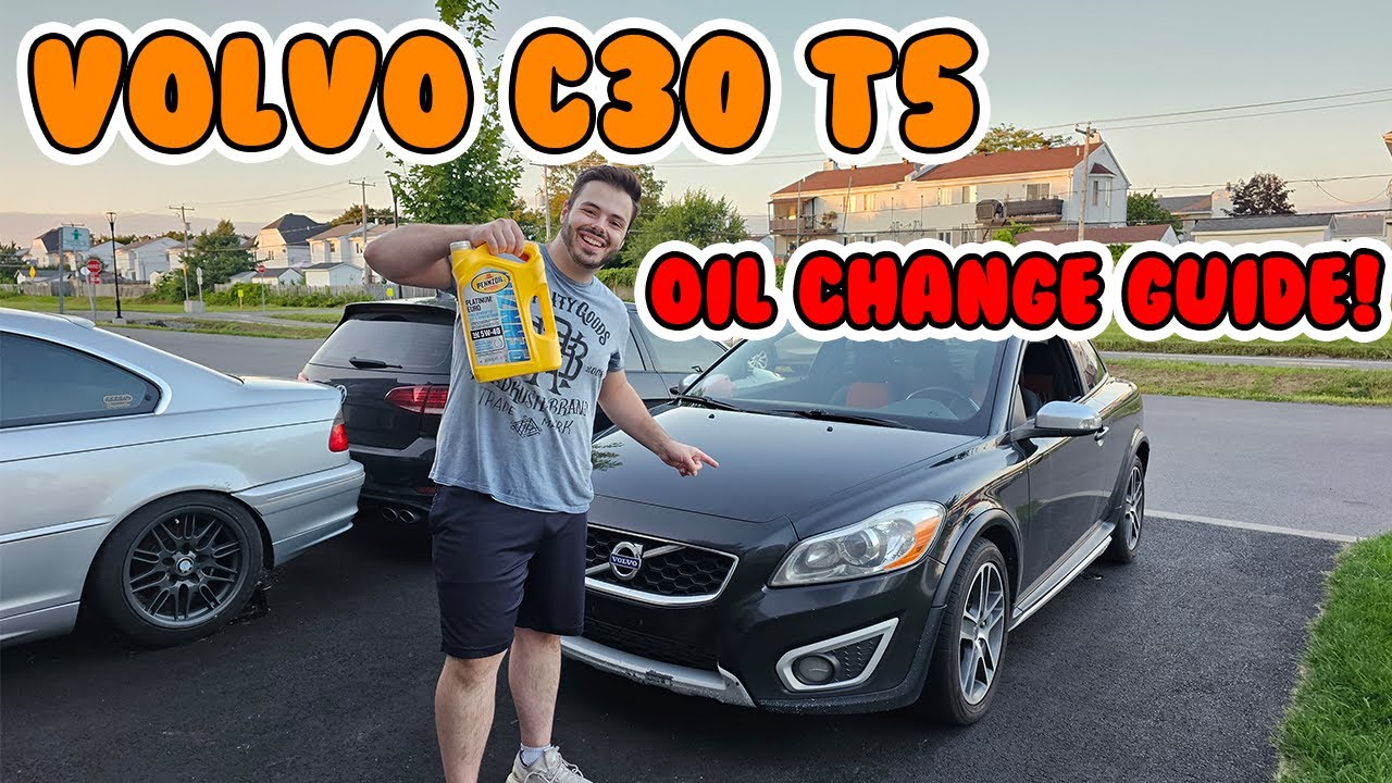 2011 VOLVO C30 T5 OIL CHANGE GUIDE! How to do an oil change on a Volvo C30 T5