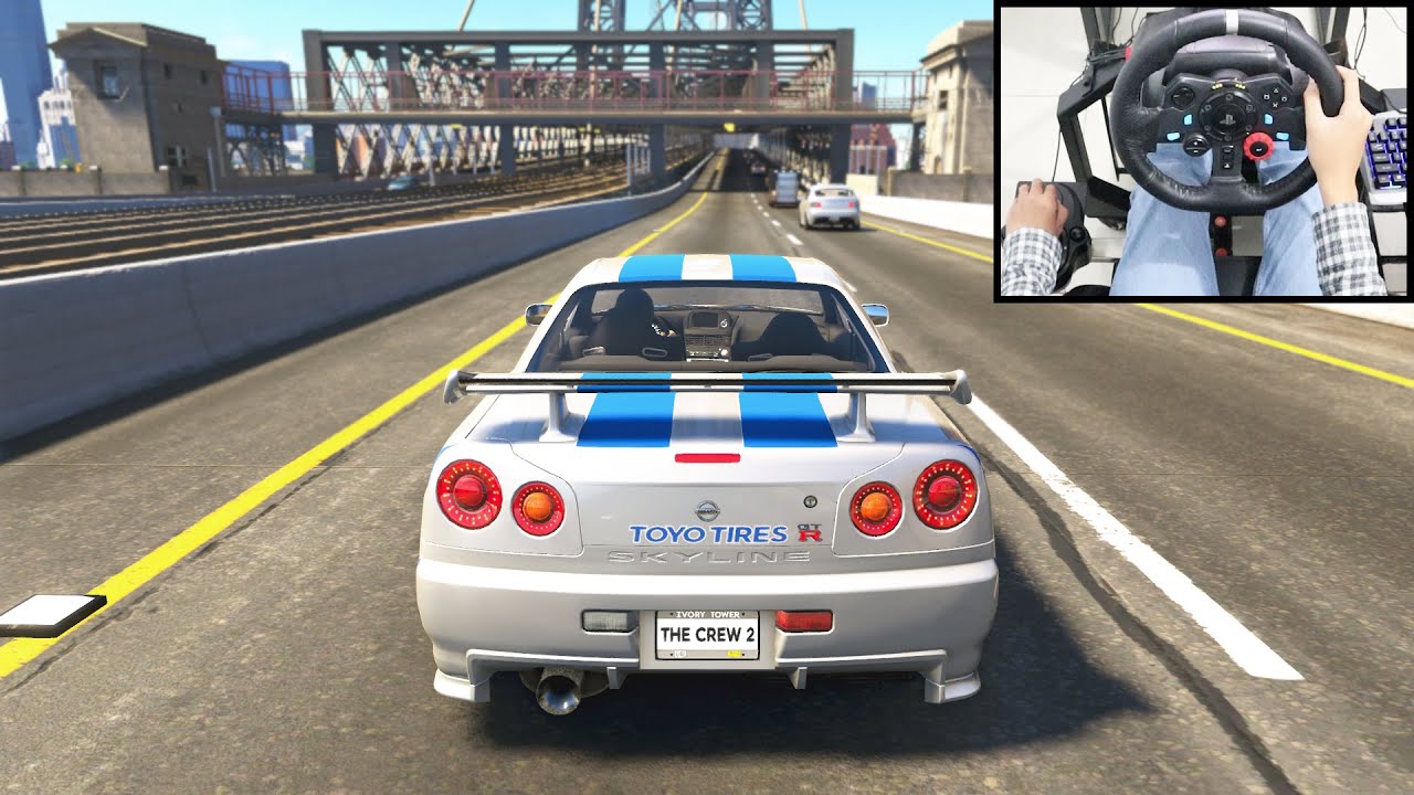 New York to Detroit - The Crew 2 | Logitech g29 gameplay