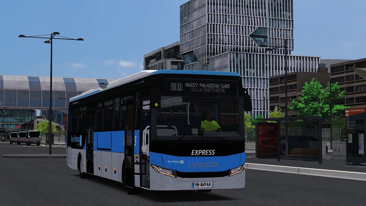 [OMSI 2] #185 | Service Partiel suite à un blocage de route | Ligne 91.11 | Iveco Crossway Line NP