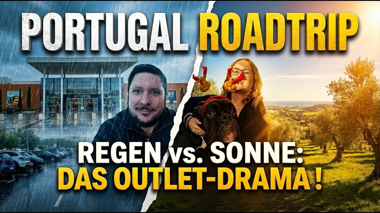 Wie sehr kann Outlet nerven? JA! Kommt mit uns Shoppen in Portugal | Vlog 9 Überwinterung 2025/26