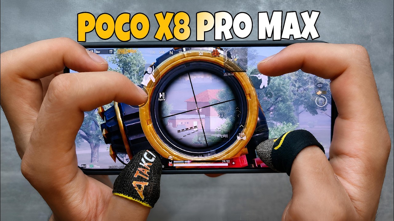 POCO X8 PRO MAX | 660 FPS? 😳🔥