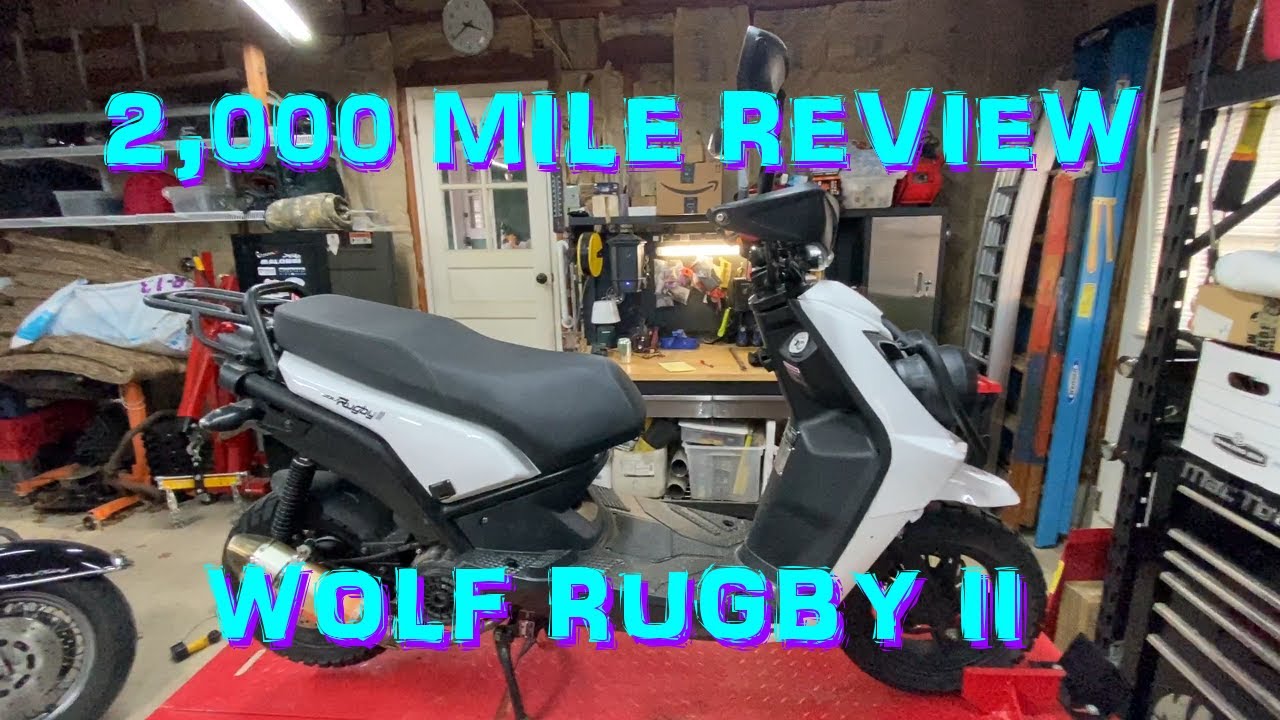 2,000 MILE REVIEW - WOLF RUGBY II - SCOOTER BILL