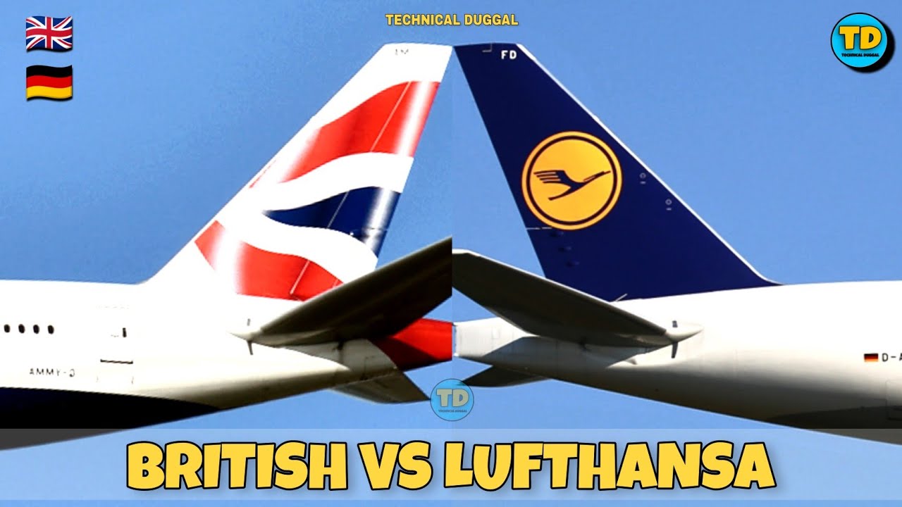 British Airways Vs Lufthansa Comparison 2022! 🇬🇧 Vs 🇩🇪