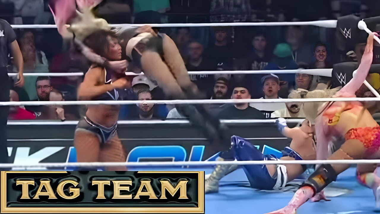 Alexa Bliss & Charlotte vs Giulia & Kiana james | Tag Team match#wwe@funnybaba