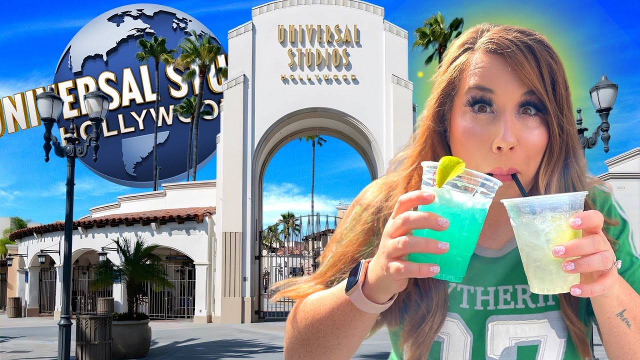 The BEST DRINKS at Universal Studios Hollywood
