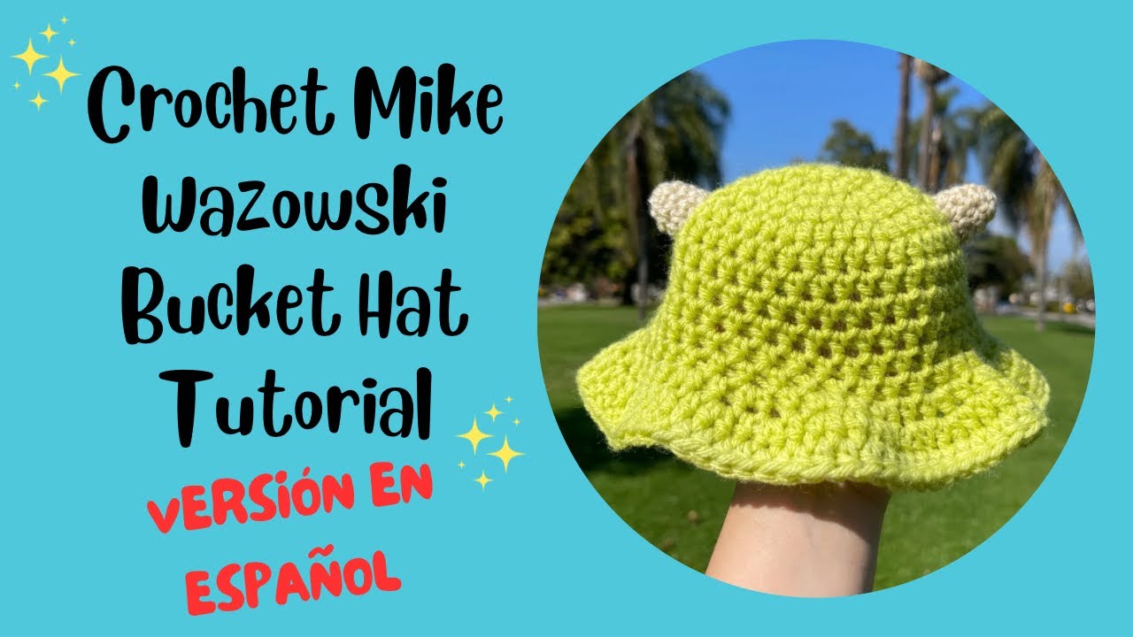 GORRITO CROCHET DE MIKE WAZOWSKI TUTORIAL - RÁPIDO Y FÁCIL