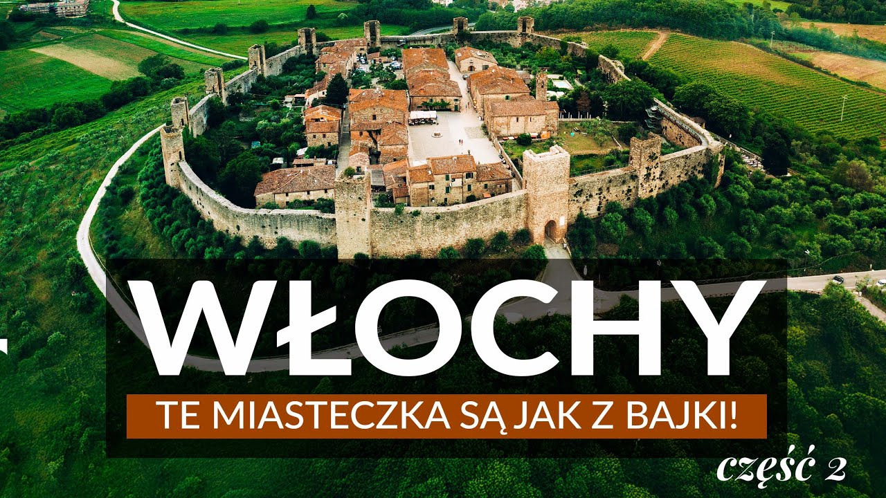 WŁOSKIE MIASTECZKA CZ.2 - te 10 miejsc wygląda jak z bajki! Wakacje we Włoszech | Zwiedzanie Włoch