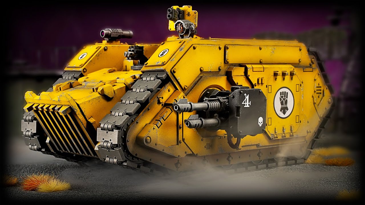 Building a Better Land Raider for Warhammer 40K