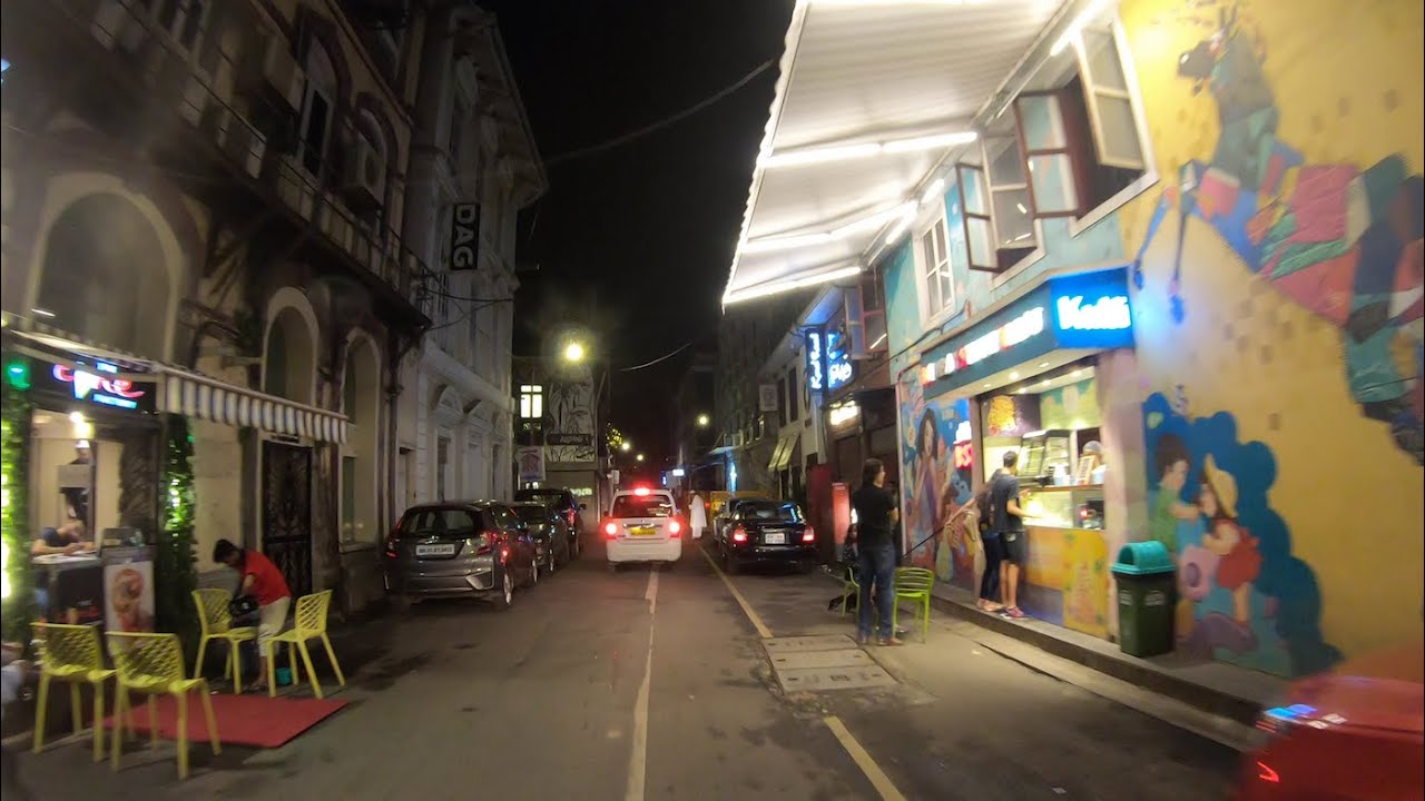 4K Night Drive in Kala Ghoda | Mumbai, IN