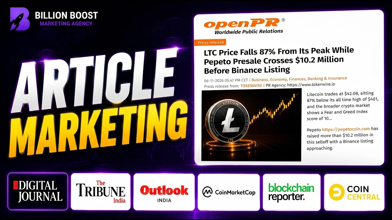 Best Article Marketing for Crypto, Web3 & AI Projects