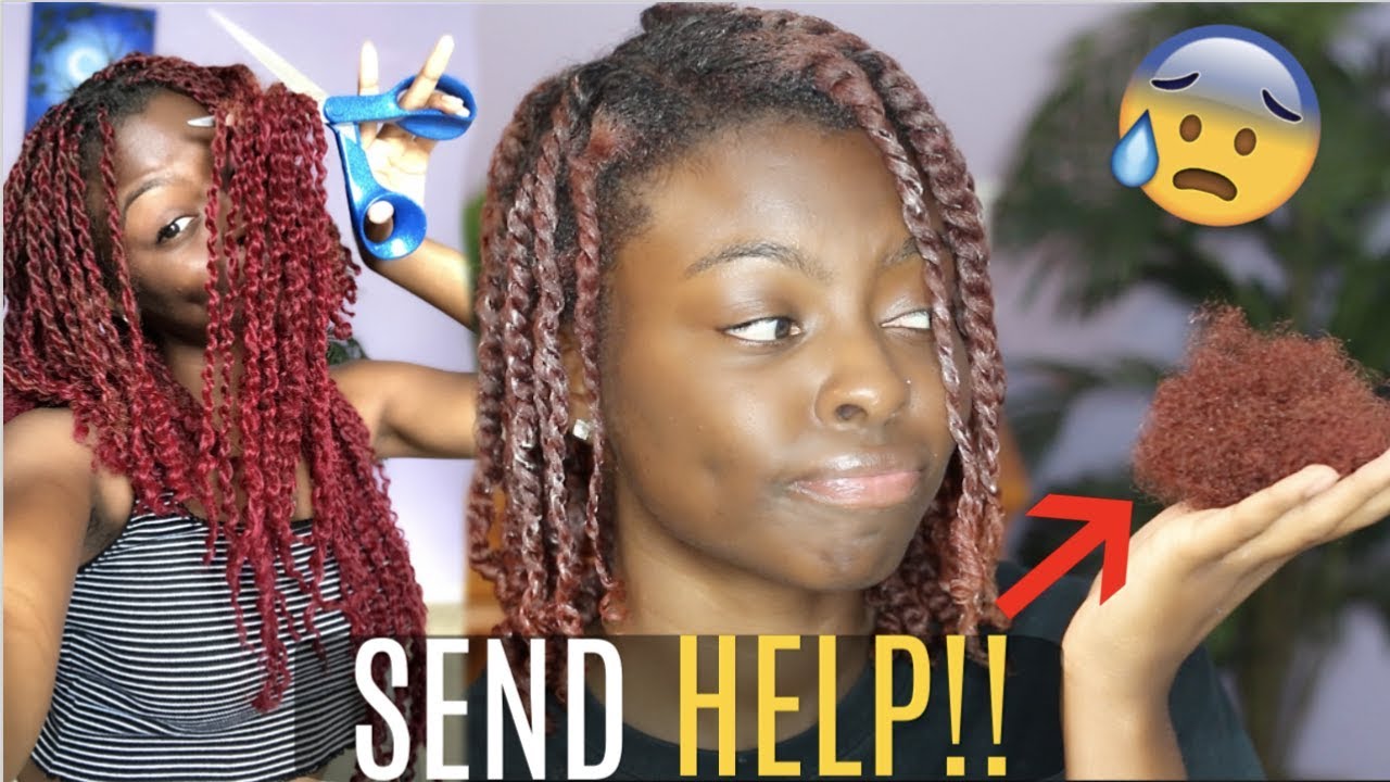 My WORST Wash Day Experience | Taking My Twists Down