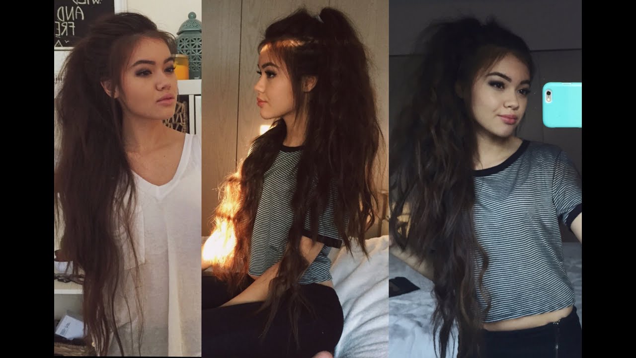 Long Messy Ponytail