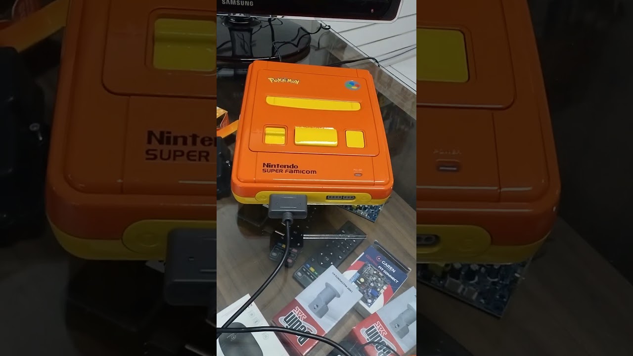 Pok&eacute;mon Stadium Custom Super Nintendo Famicom.