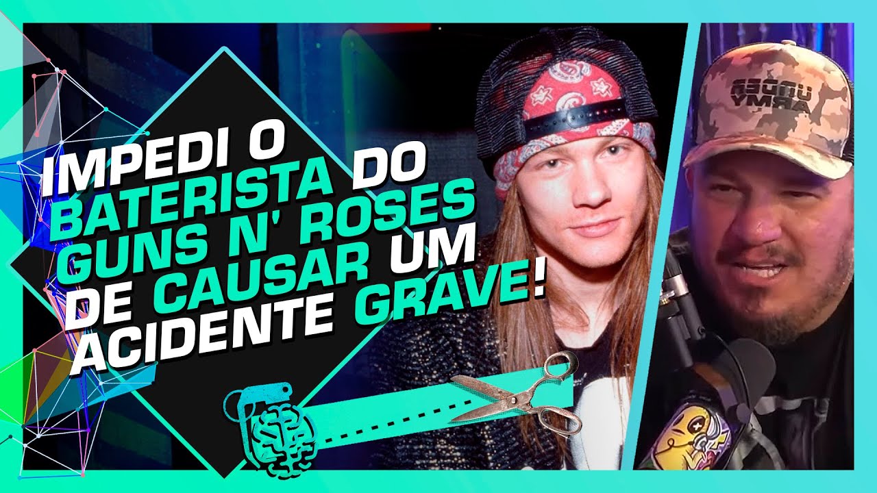 OS APUROS E PROBLEMAS TRABALHANDO COM OS GUNS N' ROSES - COPTULIO