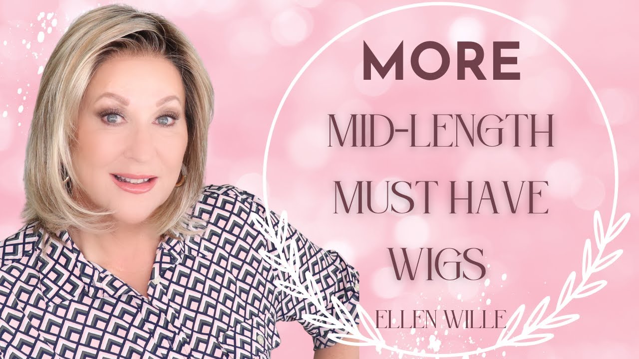 MORE MUST HAVE MID LENGTH WIGS | Ellen Wille wigs | 10 Wigs | Add these to your collection!