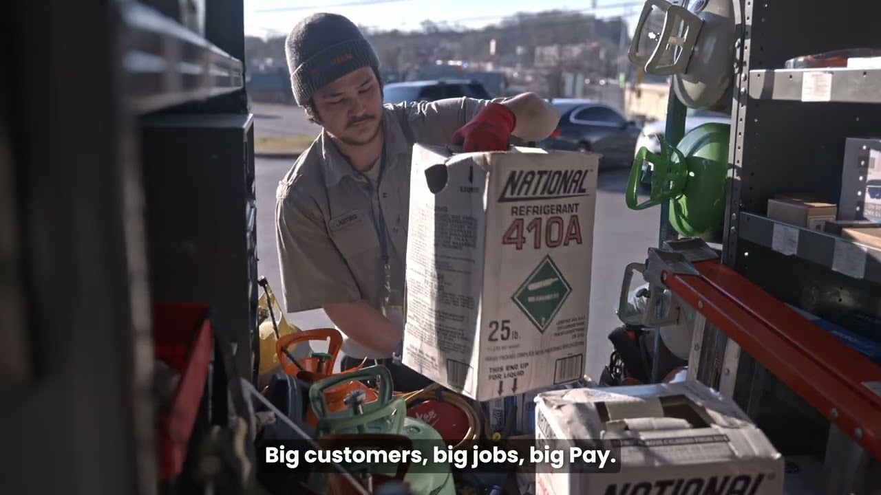 Nextech HVAC-R Technician.  Big jobs, big pay.