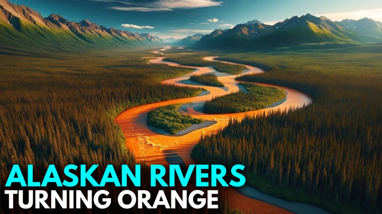 The Mysterious Reason Alaska's Rivers  Turner Orange!