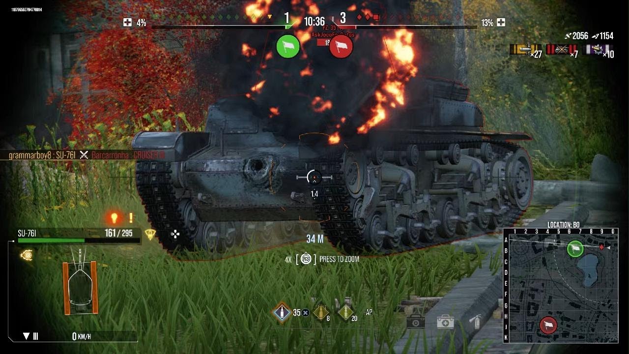 WoT SU76I Kolobanov on Widepark