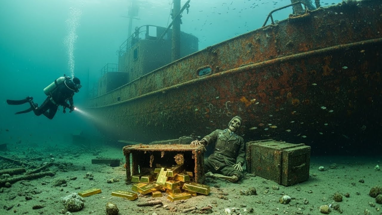 Inside the Sunken Gold Ship   Secrets Buried for Decades