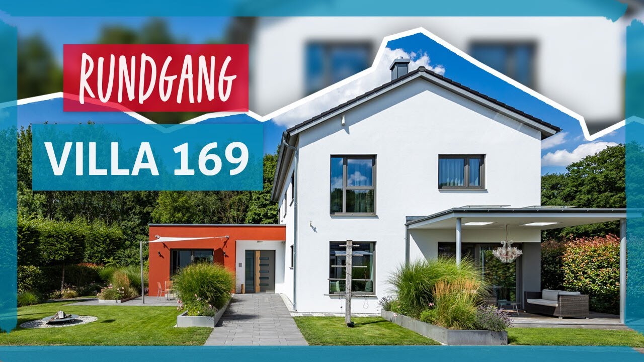 Einfamilienhaus auf zwei Vollgeschossen &ndash; Hausrundgang in Bad Vilbel | Hanse Haus