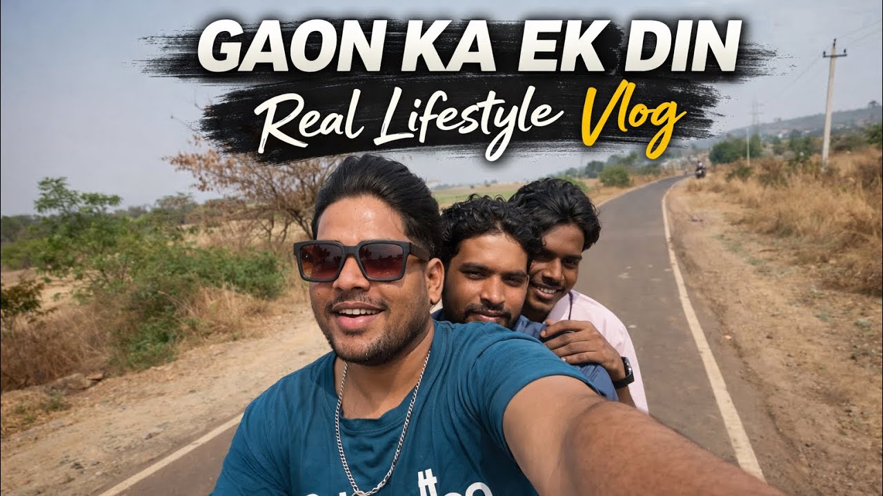 Gaon Ka Ek Din | Real Lifestyle Vlog // #vickychavan 