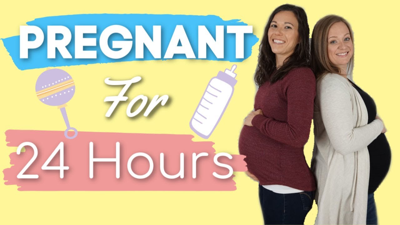 Pregnant for 24 Hours Challenge | Lesbian Couple