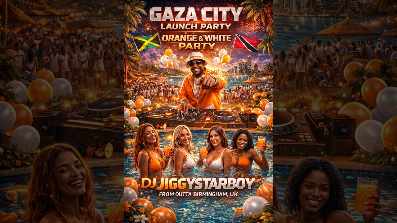 GAZA CITY ROLEPLAY LAUNCH PARTY FEB 31 2026. MUSIC BY DJ JIGGYSTARBOYI #gazanation #gta #dancehall
