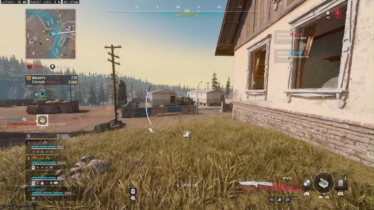 Warzone 19 kill win finalde Türklerle denk geldik 