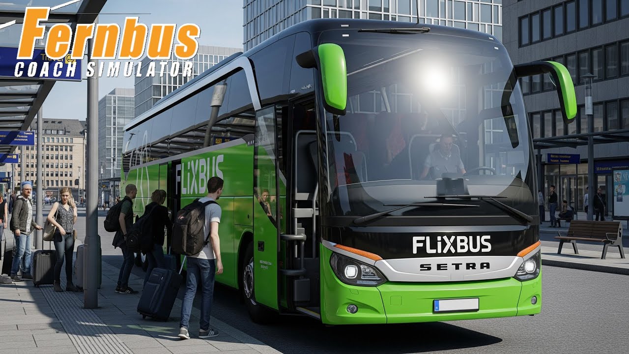Fernbus Simulator | Setra Top Class | STUTTGART → SINSHEIM | HORI Wheel Gameplay 🎮